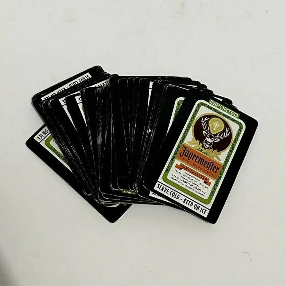 Jagermeister Replacement Playing Cards Jager Poker Games Bar Promo NOT COMPLETE